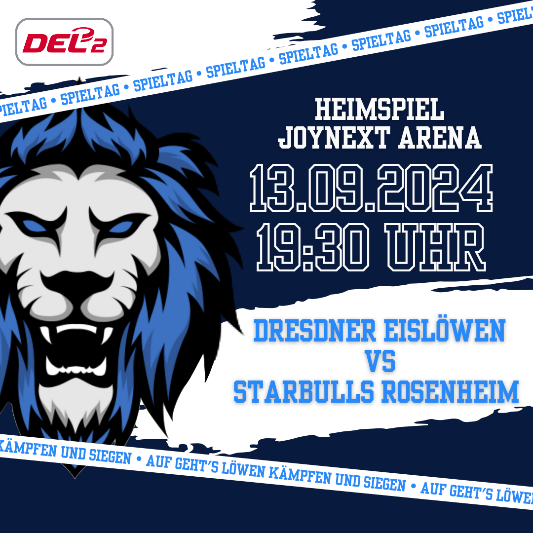 Game Day: Freitag, 13.09.2024 um 19:30 Uhr!